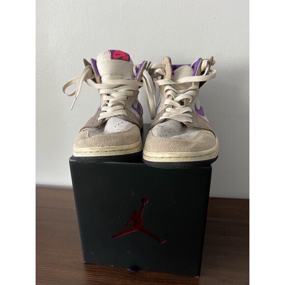 Nike Air Jordan 1 Zm Air Mens Palomino Berry Fashion Sneakers - 8 US main image 4